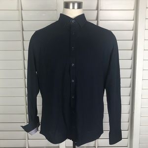 Stone Rose Button Front Shirt Mens 5 NWOT